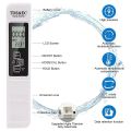 3 IN 1 Digital Portable Pen Water Quality Tester TDS & EC Temperature (Meter Hold) Conductivity Water Filter Purity Pen Digital Portable Filter Tool TDS Range 0-9990ppm (With Battery). 