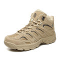 New Men's Boots Fashion Outdoor Boots Breathable Hiking Boots Autumn Shoes Sneakers Lightweight Non-slip Men Desert Ankle Boots.