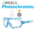 OMEKOL Brand New Photochromic Sport Cycling Glasses Men Women Outdoor Sun Glasses Bike Bicycle Eyewear MTB Baseball Sunglasses. 