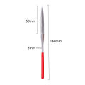 10pcs Diamond Needle File Set For Jewelry Needle Metal Wood Ceramic Glass Stone DIY Hand Carving 140mm Diamond Polishing File. 