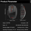 E-YOOSO X-39 USB Wired RGB Gaming Mouse 24000 DPI SG8960 19 buttons programmable game Optical mice for Computer PC Laptop. 