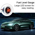 Digital Fuel Level Gauge with Flashing Alarm Car Fuel Level Meter 9-35V Fuel Level Tester for Auto Motorcycle. 