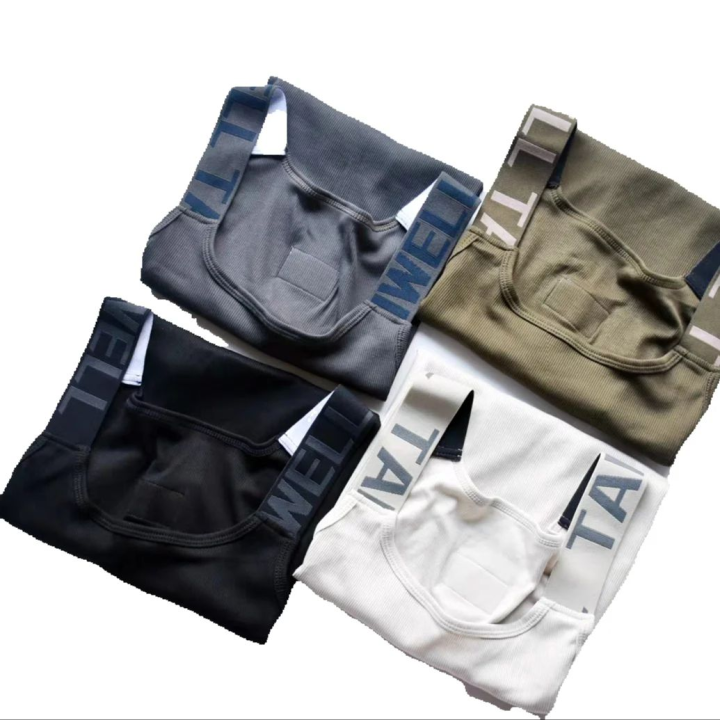 TAUWELL%20new%20Men's%20Fitness%20Rib%20Tank%20Top%20Comfortable%20Breathable%20Workout%20Tank%20Top%20-%20Image%205