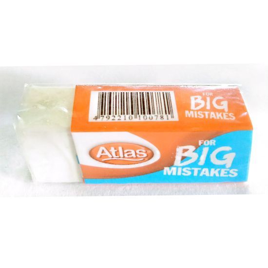 Atlas Eraser Small White Colour -01pcs