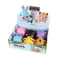 Multicolor Pig Tiger Sound Making Toys Animal Baby Toys Tongue Out Soothing Pressure Soft Cute Elastic Stretch Squeeze Toys. 