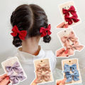 Baby hair bow clip baby hair accessories cute little princess hair clip. 