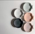 2 pc Ceramic Shell Trinket Tray, Shell Tray, Customise Shell Trinket Tray, Ceramic Tray, Shell Jewelry Tray. 