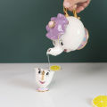 Disney Teapot Cute Cartoon Beauty And The Beast Coffee Pots Mug Mrs Potts Chip Cup Tea Cup Pots One Tea Sets Droshipping. 