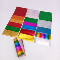 102pcs Hot Foil Transfer Film Sheet Holographic Stamping Foil For Paper Leather Paper Holographic Transfer Craft Foil. 