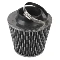 76MM 3 Inch Car Air Filters Induction Kit Sport Power Mesh Cone Universal Car Accessories Cold Air Intake Filter High Flow. 