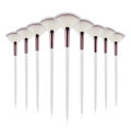 1/3/5/9Pcs Slim Soft Facial Fan Brush,Makeup Cosmetic Multi Use,Mask Brush Makeup Brush Tool Set.
