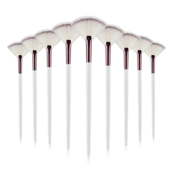 1/3/5/9Pcs%20Slim%20Soft%20Facial%20Fan%20Brush,Makeup%20Cosmetic%20Multi%20Use,Mask%20Brush%20Makeup%20Brush%20Tool%20Set%20-%20Image%207