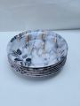 Pack of 6 Melamine deep small size plates Double Glazed Quality In Premium Quality Design. 