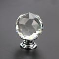 20mm 30mm 40mm 50mm Crystal Ball Design Clear Crystal Glass Knobs Cupboard Drawer Pull Kitchen Cabinet Wardrobe Handles Hardware. 