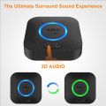1Mii B06 Plus Bluetooth Receiver, HiFi Wireless Bluetooth 5.1 Receiver with 3D Surround aptX HD aptX Low Latency. 