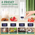 Travel Electric Kettle Portable Small Mini Tea Coffee Kettle Water Boiler, Water Heater Steel & Auto Shut-Off & Boil Dry Protect. 