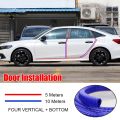 Car Door Edge Protector Universal Auto Guard Protective Strips Doors Trunk Hood Seal Sealant Strip Chrome Styling Accessories. 