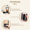 650ml Electric Shaker Bottle Portable Whey Protein Automatic Stirring Blender Multipurpose Juice Mixer Cup Fitness for USB Rechargeable.