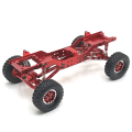 Metal Upgrade Aluminum Material Car Beam And Main Beam RC Car Parts Fit For MN 1/12 MN168 MN78 Remote Control Car Accessories.
