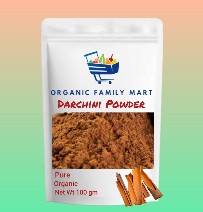 Darchini Powder | Cinnamon Powder | 100 gm -Organic Family Mart | Daraz.pk