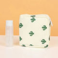 1pc Cartoon Sanitary Napkin Storage Bag, Portable Large Capacity Student Portable Sanitary Pad Storage Bag. 