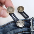 1-10pcs Jeans Buckle Extenders Waist Adjustable Metal Button for Pants Free Sewing Retractable Waistband Stretch Expander. 
