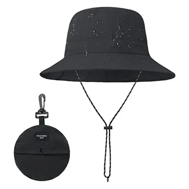 Collapsible%20Bucket%20Outdoor%20Hat%20Waterproof%20Fisherman%20Hat%20Women%20Summer%20Sun%20Anti-UV%20Protection%20Camping%20Hiking%20Mountaineering%20Caps%20-%20Image%206