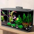 30/40cm Fish Tank Background Sticker Black Static Cling Film Adhesive-Backed Film Wallpaper Aquarium Background Decorations. 
