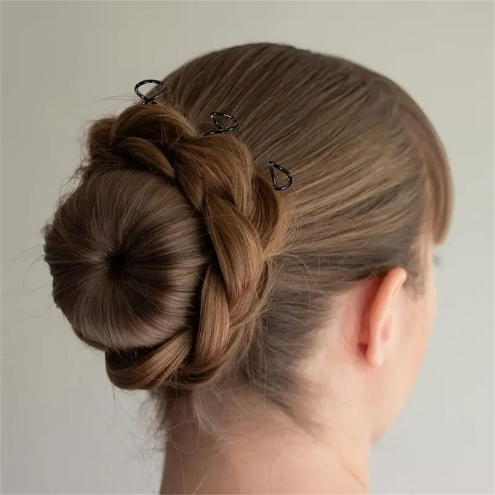 10pcs/Pack%20Spiral%20Hair%20Pins%20Spin%20Pins%20Non-Scratch%20Round%20Tips,%20Twist%20Screw%20Hair%20Pin%20For%20Women%20Bun%20Hair%20Style%20Diy%20Black%20-%20Image%204