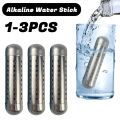 Alkaline Water Stick Stainless Steel PH Alkalizer Ionizer Water Purifier Filter Naturally Increases PH Levels and Decreases ORP. 