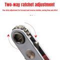 Right Angle Bidirectional Ratchet Screwdriver Socket Set Bit 1/4 Hexagon Handle Drive Torx Slot DIY Multifunctional Hand Tool. 