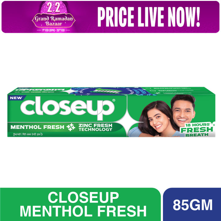 Closeup Toothpaste Menthol Fresh 85g