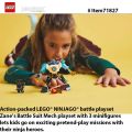 LEGO 71827 NINJAGO Zane's Battle Suit Mech Ninja Toy - Building Toy for Pretend Play for Kids， Idea for Birthdays. 