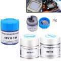 15g HY510 HY610 HY710 Silicone Thermal Paste Heat Transfer Grease Heat Sink CPU GPU Chipset Notebook PC Cooling Cream 1.93W/m-k. 