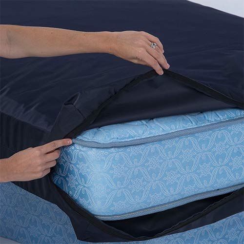 A1 Textiles Zipper Anti allergy Bed bug waterproof Mattress Total Encasement Protector cover