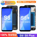 TFT S8 Plus Screen Assembly for Samsung Galaxy S8+ G955F Lcd Display Digital Touch Screen with Frame for Samsung Galaxy S8 G950F. 