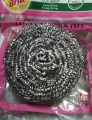 (6 PCE PAK) Dexa Brite Kuchi Stainless Steel Scrubber Extra Strong & Long Lasting. 