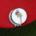 Golf Ball Marker Golf Cap Clips With Magnet Mark Golf Ball Position Removable Metal Gift For Golfers Golf Accessories Supplies. 