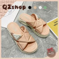 Qzshop ready to ship🚚Women sandals new arrival cross strap sandals soft bottom design comfortable to wear with 4 colors all beautiful💖It must have😍. 