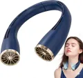 Rechargeable Hands-Free Neck Fan – USB Mini Bladeless Fan for Summer, Travel & Outdoor Sports | Multicolor.