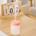 200ML USB Mini Humidifier - Ultrasonic LED Essential Oil Diffuser Portable Car Purifier & Aroma Anion Mist Maker for Home Office. 