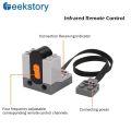 Technical MOC Power functions Parts Infrared Remote Control Receiver Set 8879 8884 for legoeds Building Blocks Toy. 