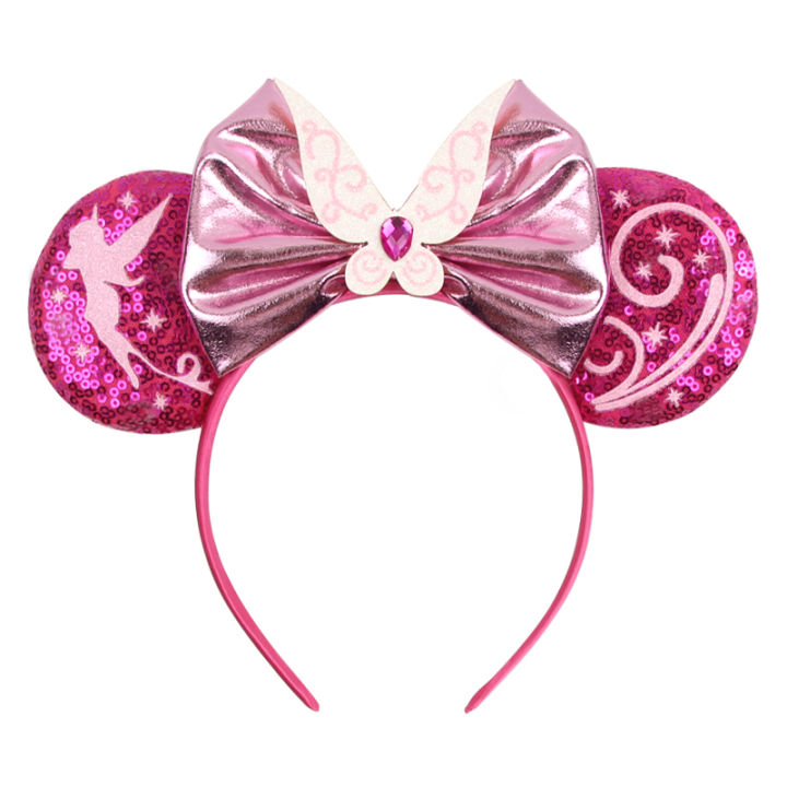 1pc%20Disney%20Headband%20Green%20Shimmering%20Fairy%20Wings%20Gold%20Bow%20Gemstone%20Embellishment%20Theme%20Park%20Role-playing%20Party%20Hair%20Accessories%20-%20Image%205