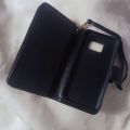 Samsung s7 edge leather wallet case, shock proof, limited edition magnetic cover. 