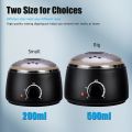 200ML/500ML Wax Heater Warmer Wax Machine for Hair Removal Depilation Wax Dipping Epilator Paraffin Pot Waxing Machine staloofy hair.