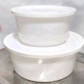 One-Time Plastic Box 250MI 50 Pieces -250ml Round Plastic Food Container-
Convenient Disposable Boxes For Various Storag....