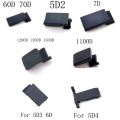 1PCS New Battery Door Rubber Cover For Canon 60D 70D 1100D 5D2 5D4 5D3 6D 7D 1200D 1300D 1500D Digital Camera Repair Part. 