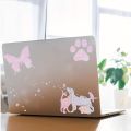 50 Sheets Star Pattern Size: 2.9X 4.1 Inch Holographic Sticker Paper Glitter Clear Holographic Overlay Cold Laminating Film.
