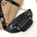 Multifunction Women Waist Pack Fashion Leather Phone Bags Small Belt Bag Cool Fanny Packs Women.