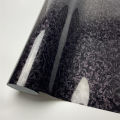 Glossy Black Forged Carbon Fiber Vinyl Car Wrap Ghost Camo Self Adhesive DIY Styling Interior Stickers For Motorcycle Wrapping.